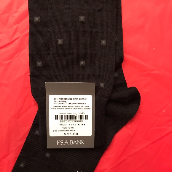 Men’s extra long dress socks - Picture 4 of 5